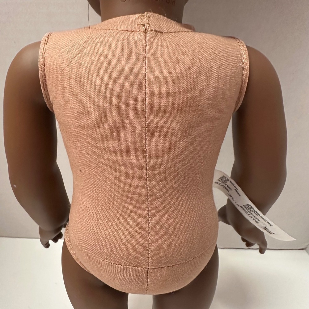 American Girl 18" Doll Dark Skin Brown Eyes Curly Hair TLC Nude - Picture 16 of 16